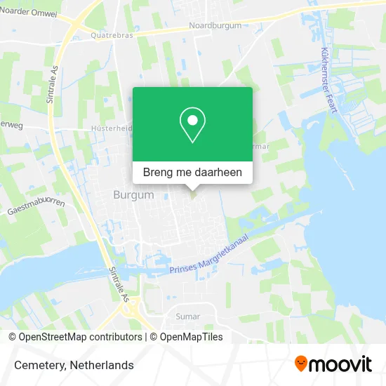 Cemetery kaart