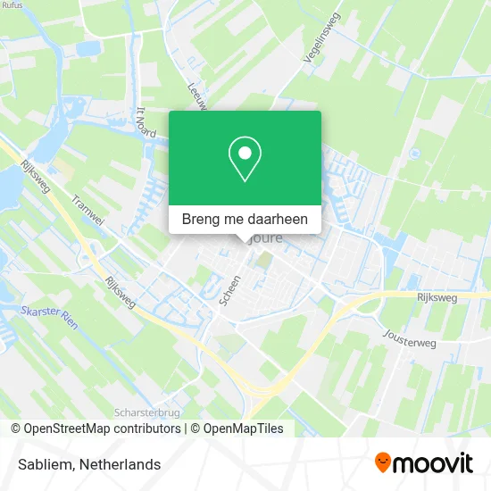 Sabliem kaart