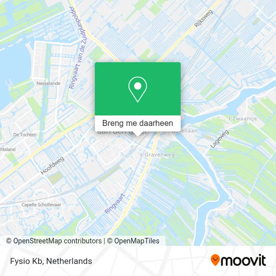 Fysio Kb kaart