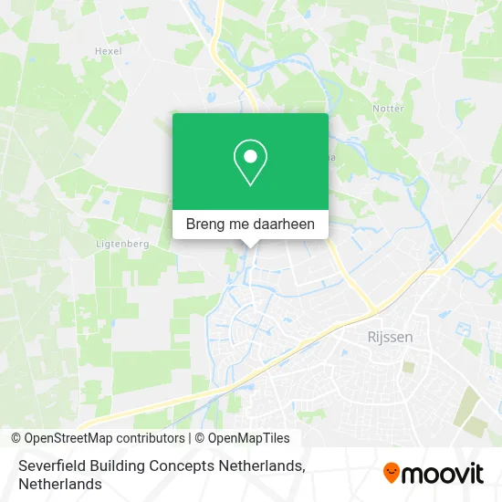 Severfield Building Concepts Netherlands kaart