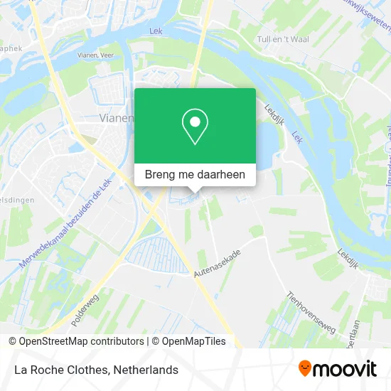 La Roche Clothes kaart