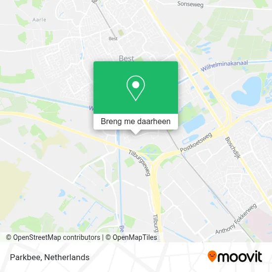 Parkbee kaart