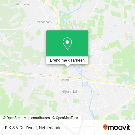 R.K.S.V De Zweef kaart