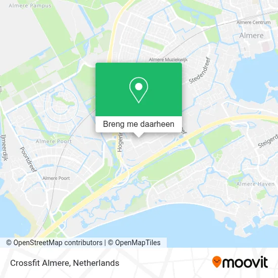 Crossfit Almere kaart
