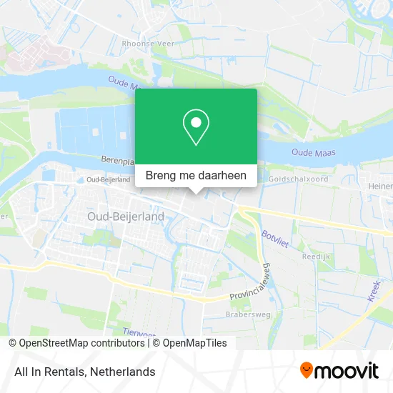 All In Rentals kaart