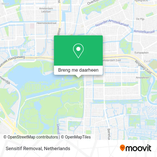 Sensitif Removal kaart