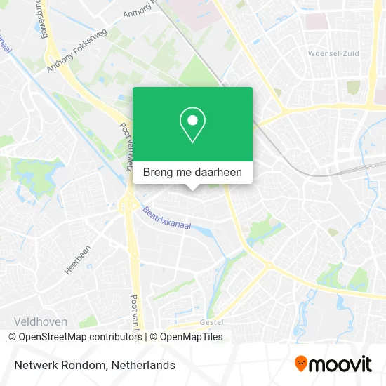Netwerk Rondom kaart