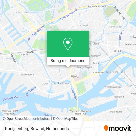 Konijnenberg Bewind kaart