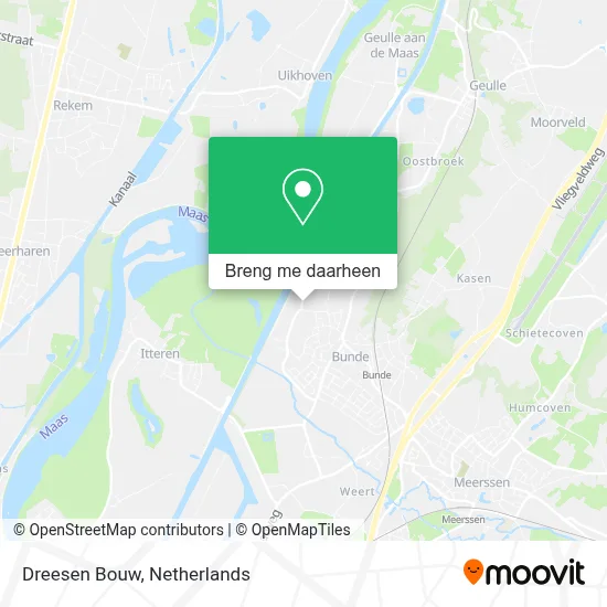 Dreesen Bouw kaart