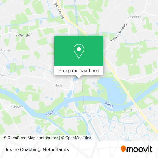 Inside Coaching kaart