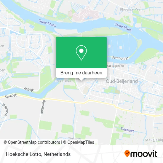 Hoeksche Lotto kaart