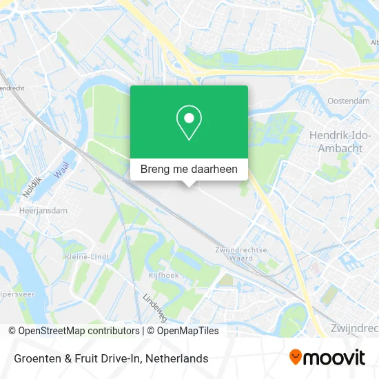 Groenten & Fruit Drive-In kaart