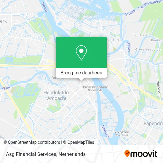 Asg Financial Services kaart