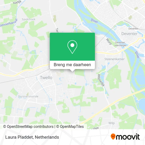 Laura Pladdet kaart
