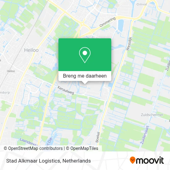Stad Alkmaar Logistics kaart