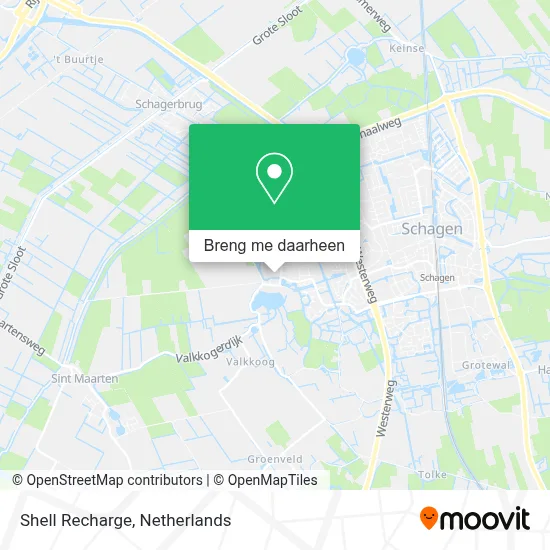 Shell Recharge kaart
