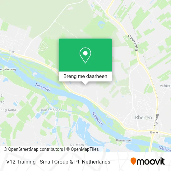 V12 Training - Small Group & Pt kaart
