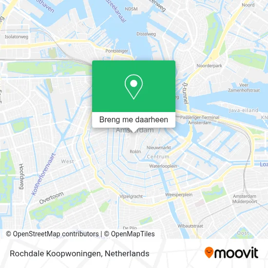 Rochdale Koopwoningen kaart