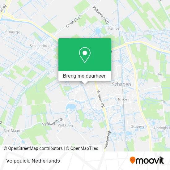 Voipquick kaart