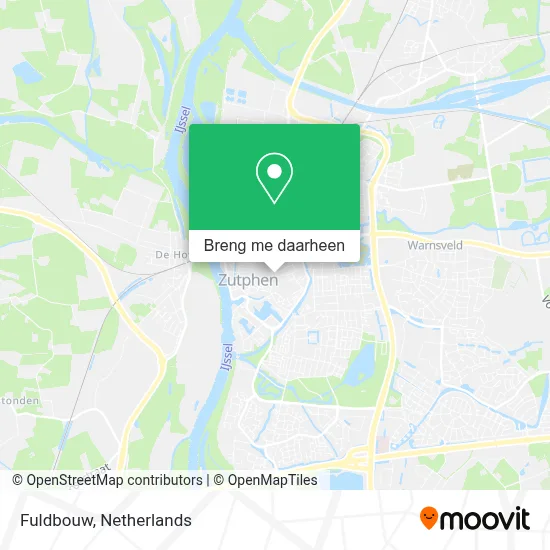 Fuldbouw kaart
