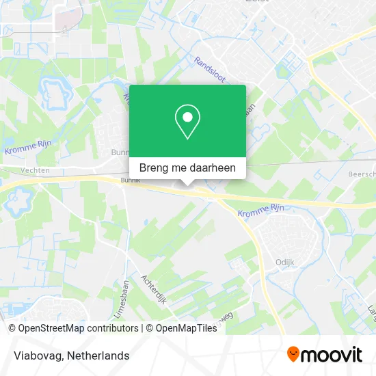 Viabovag kaart