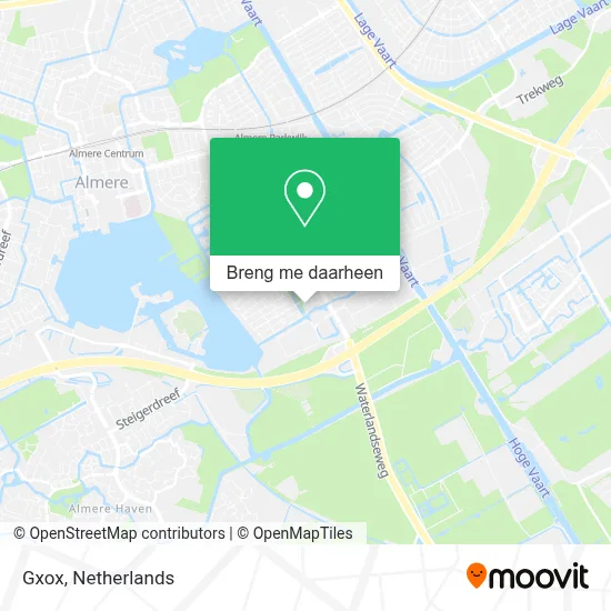 Gxox kaart