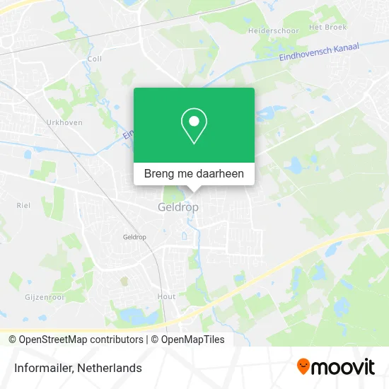 Informailer kaart