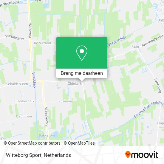 Witteborg Sport kaart