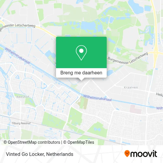 Vinted Go Locker kaart