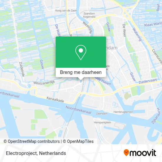 Electroproject kaart