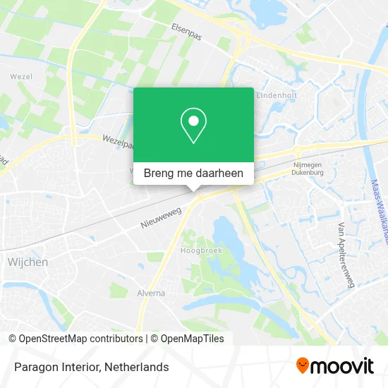 Paragon Interior kaart