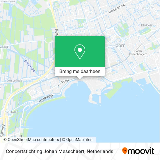 Concertstichting Johan Messchaert kaart