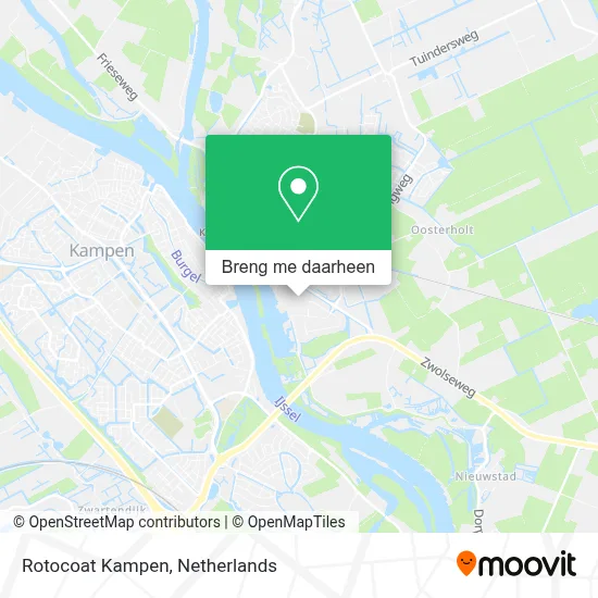 Rotocoat Kampen kaart