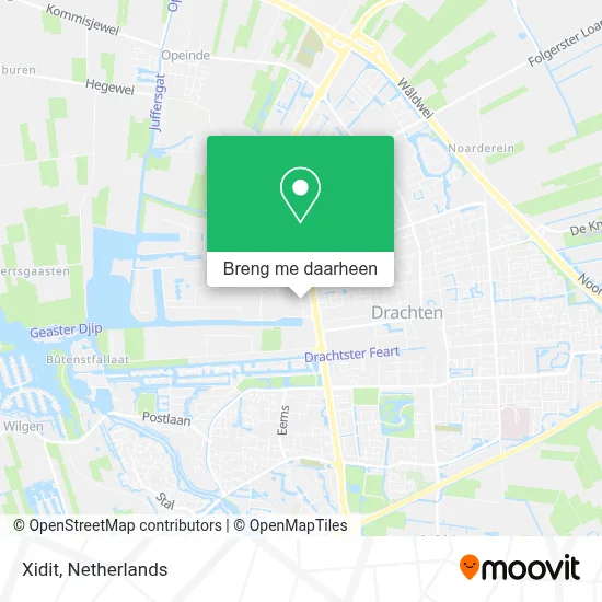 Xidit kaart