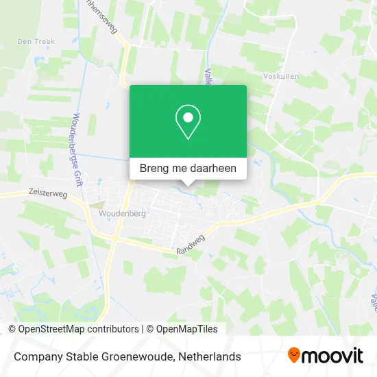Company Stable Groenewoude kaart