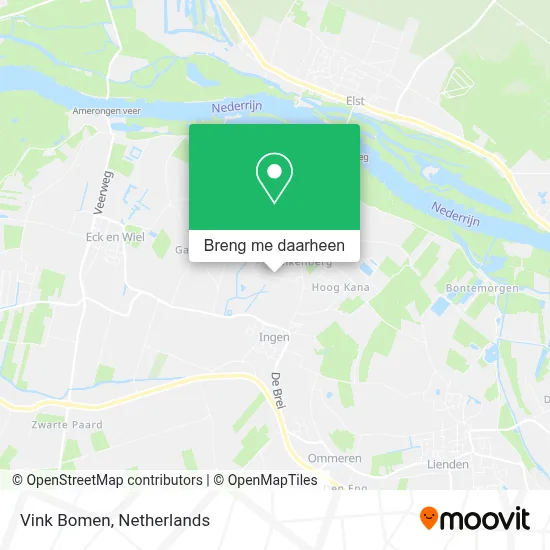 Vink Bomen kaart