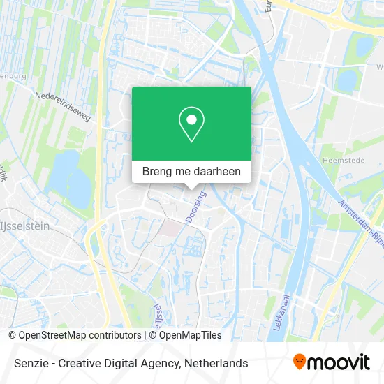 Senzie - Creative Digital Agency kaart