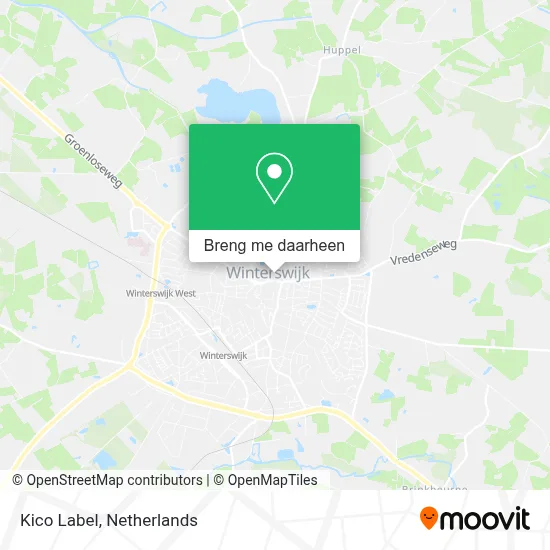 Kico Label kaart