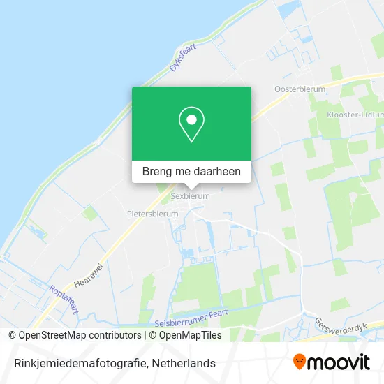 Rinkjemiedemafotografie kaart