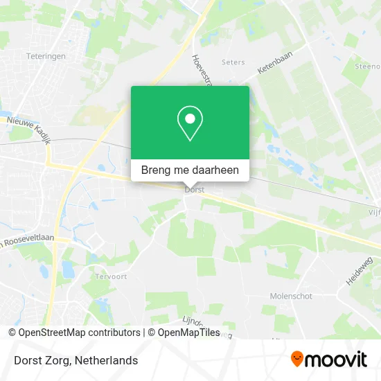 Dorst Zorg kaart