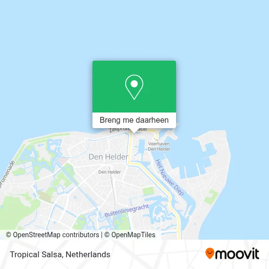 Tropical Salsa kaart