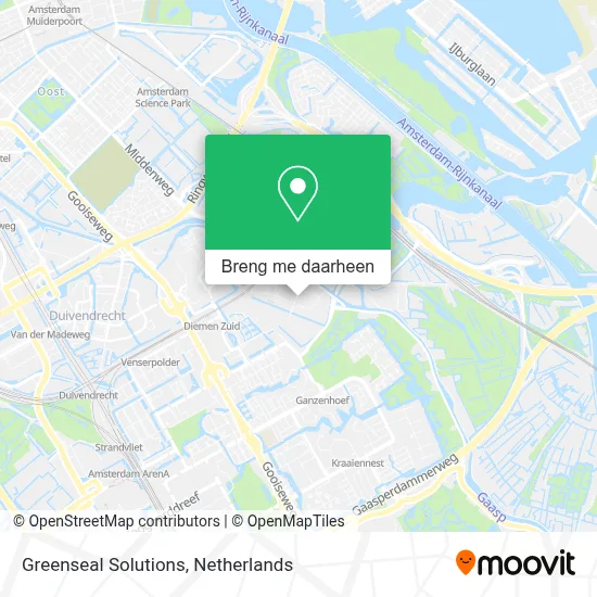 Greenseal Solutions kaart