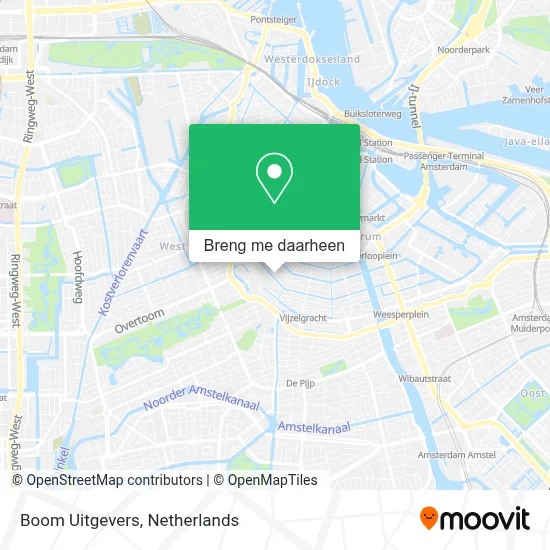 Boom Uitgevers kaart