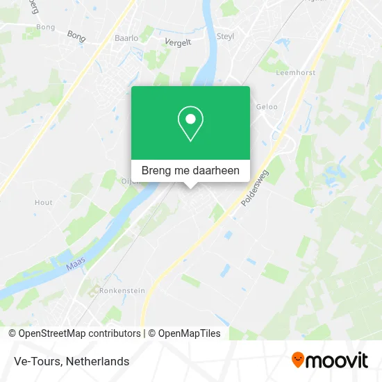 Ve-Tours kaart