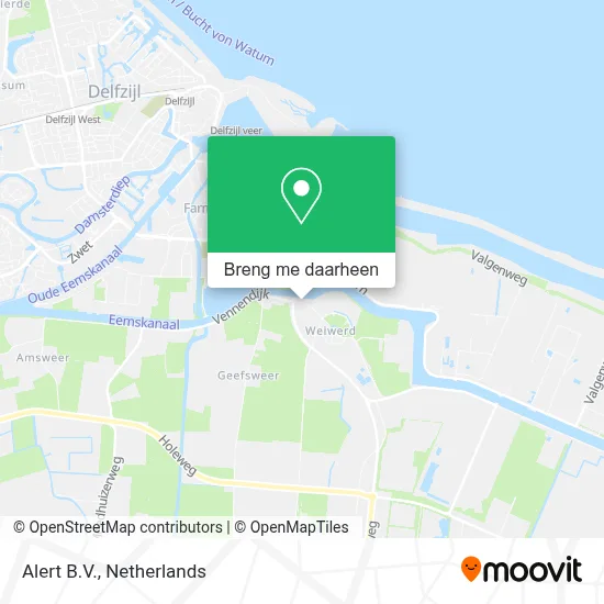 Alert B.V. kaart