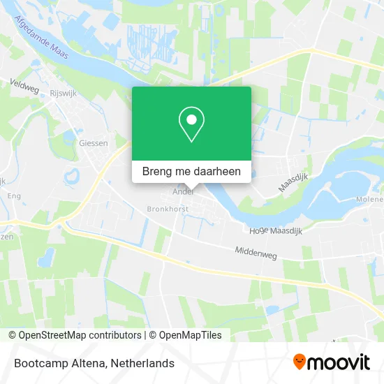 Bootcamp Altena kaart