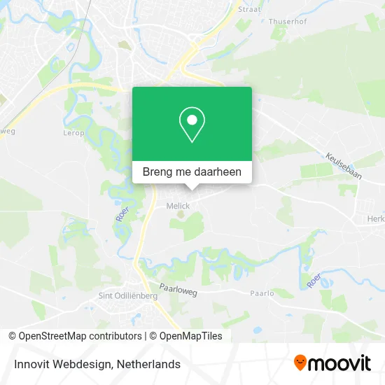 Innovit Webdesign kaart
