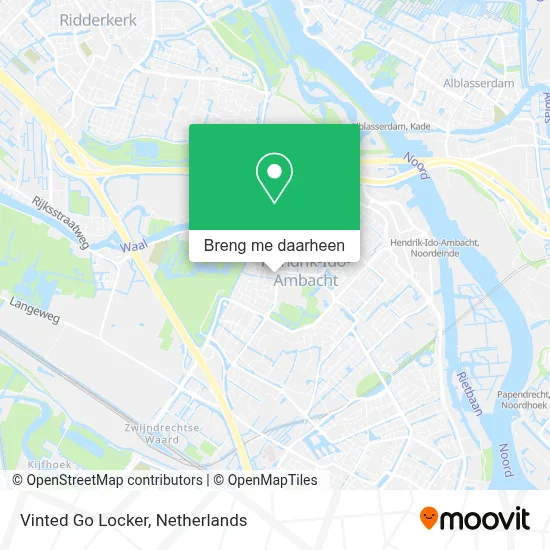 Vinted Go Locker kaart