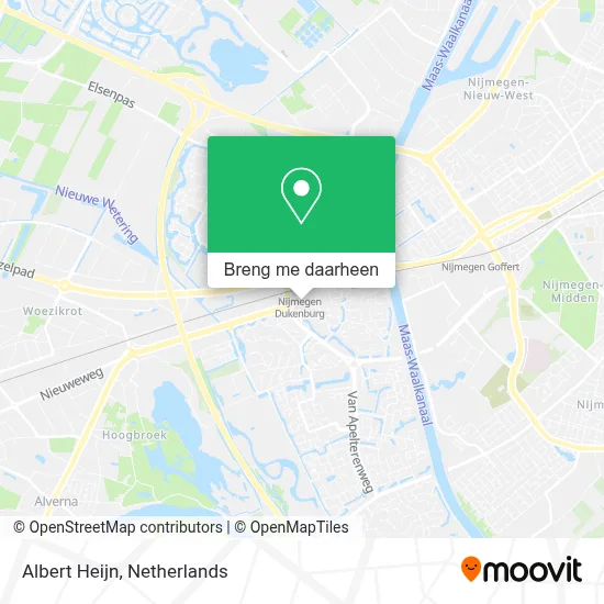 Albert Heijn kaart