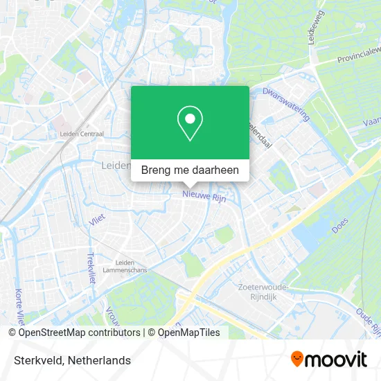 Sterkveld kaart